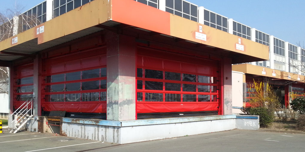 Les nouvelles portes souples rapides à repliement Nergeco du CTP Angers